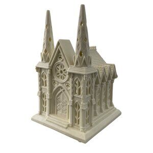 PartyLite P7307 Cathedral Lights Tealight Holder 12 Tealight Candles Church NWB